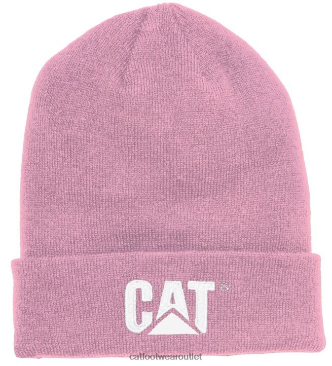 Men Caterpillar Trademark Cuff Beanie Pink 8FHTR250 | Hat