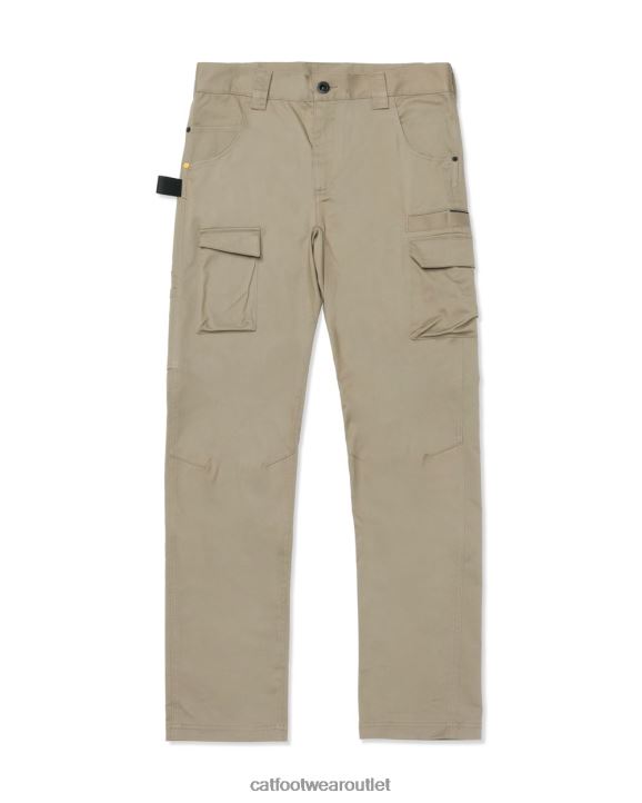 Men Caterpillar Coolmax Outdoor Work Pant Khaki 8FHTR247 | Bottoms