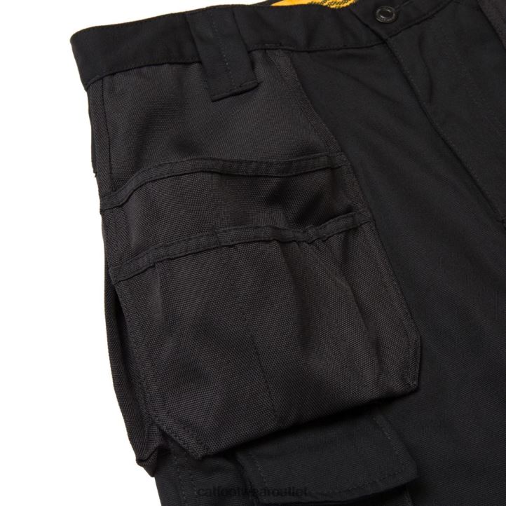 Men Caterpillar Trademark Trouser Black 8FHTR246 | Bottoms