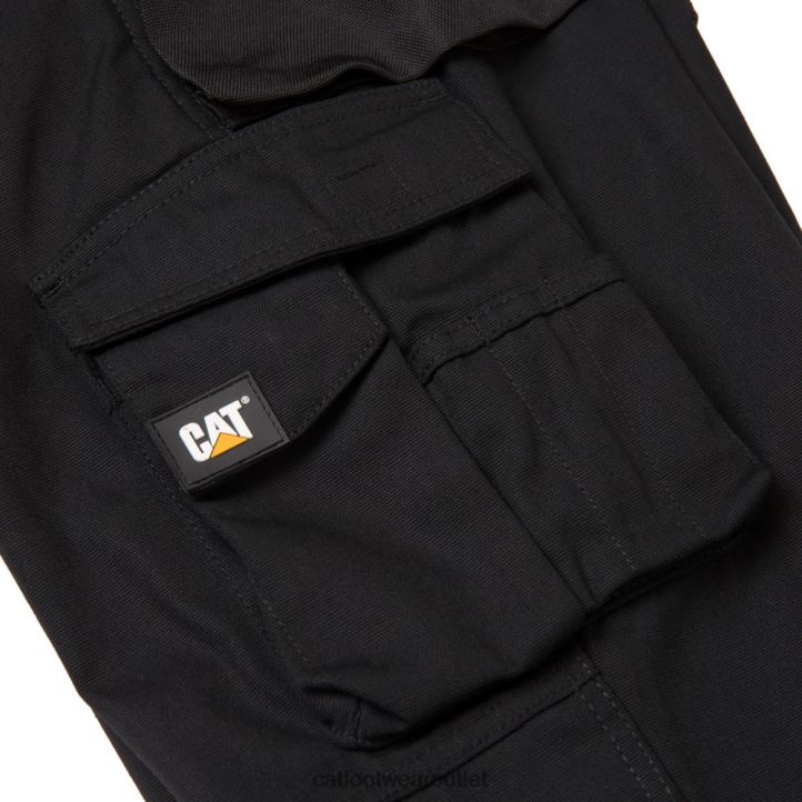 Men Caterpillar Trademark Trouser Black 8FHTR246 | Bottoms