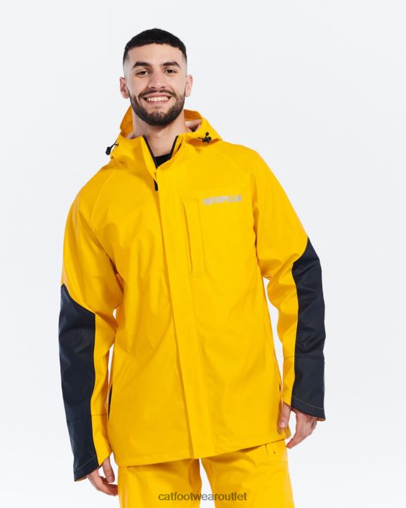 Men Caterpillar Longshore Jacket Yellow 8FHTR115 | Tops & Outerwear