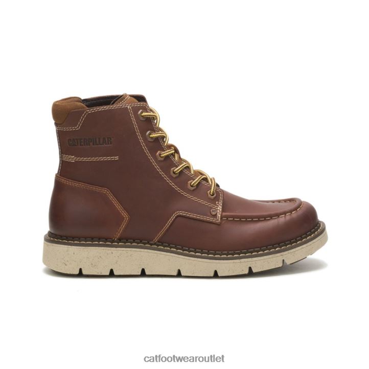Men Caterpillar Covert Boot Leather Brown 8FHTR201 | Casual Boots