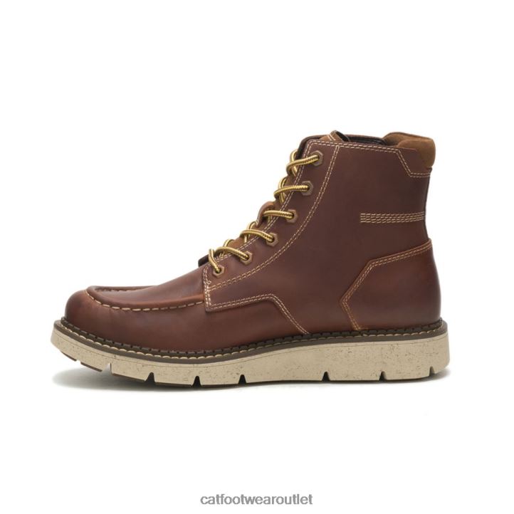 Men Caterpillar Covert Boot Leather Brown 8FHTR201 | Casual Boots