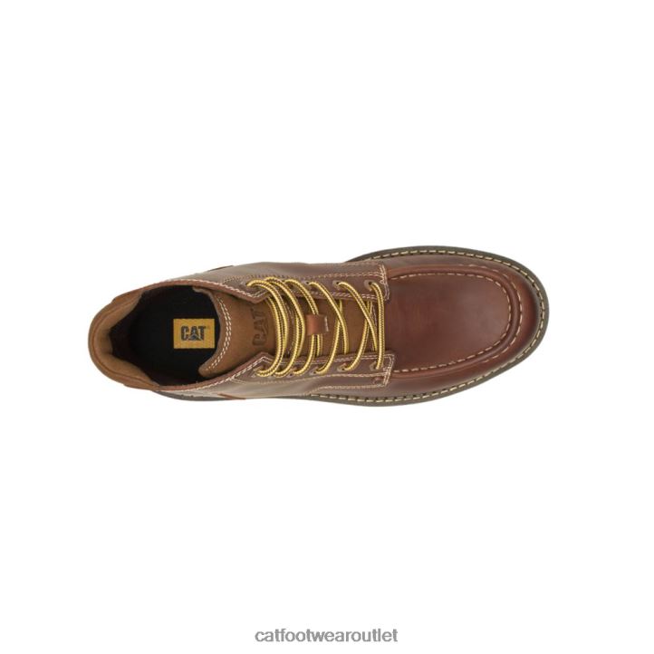 Men Caterpillar Covert Boot Leather Brown 8FHTR201 | Casual Boots