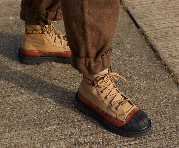 Men Caterpillar X Nigel Cabourn Omaha Boot Dijon 8FHTR197 | Casual Boots