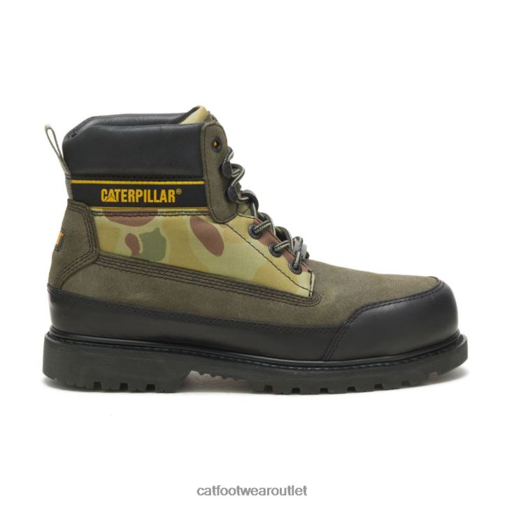 Men Caterpillar X Nigel Cabourn Utah Boot Black 8FHTR206 | Casual Boots