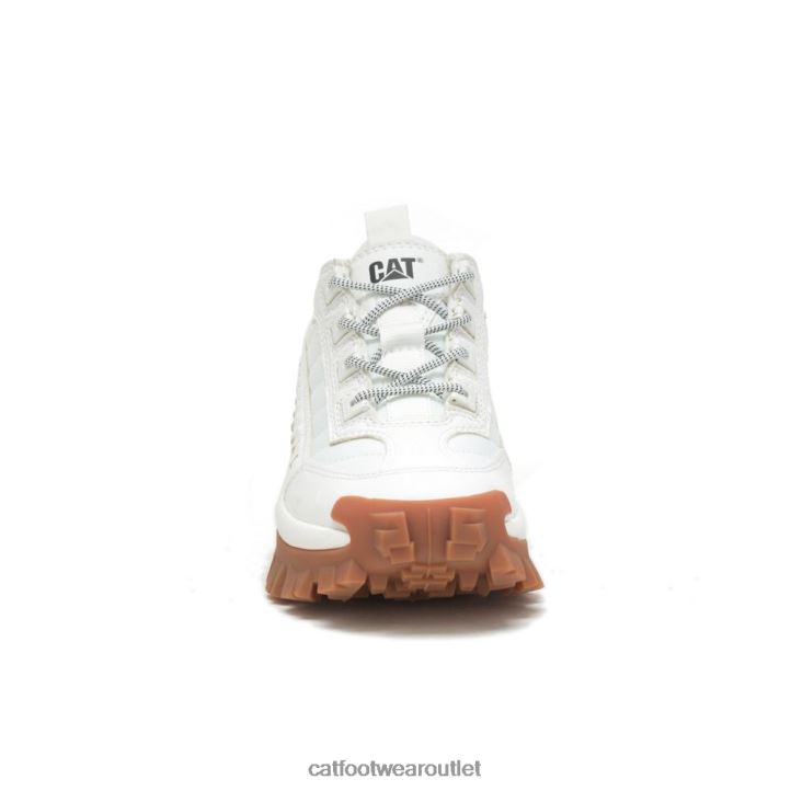 Men Caterpillar Eco Intruder Shoe Bright White 8FHTR126 | Casual Chunky Sneakers
