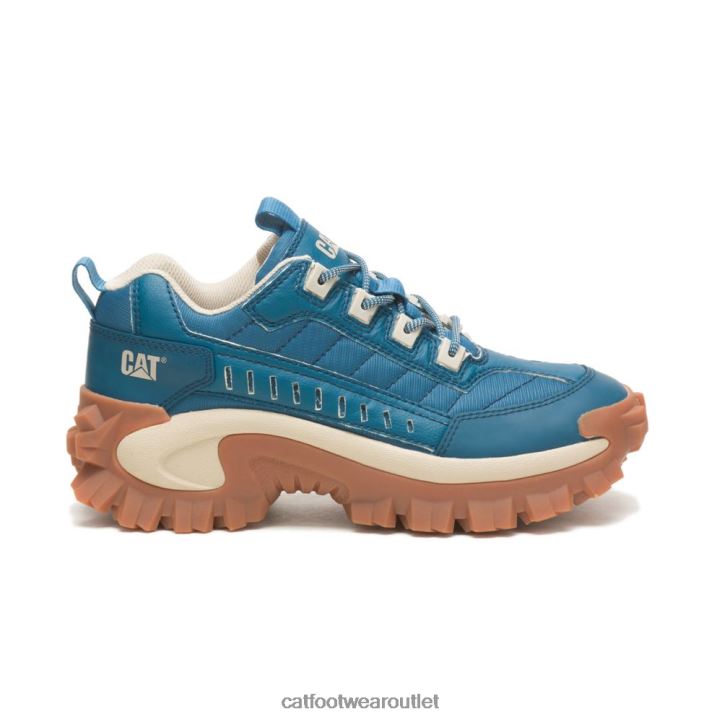 Men Caterpillar Eco Intruder Shoe Moroccan Blue 8FHTR127 | Casual Chunky Sneakers