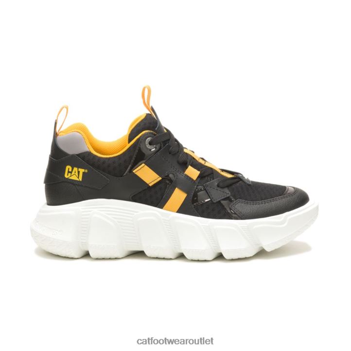Men Caterpillar Imposter Mesh Sneaker Black 8FHTR156 | Casual Chunky Sneakers