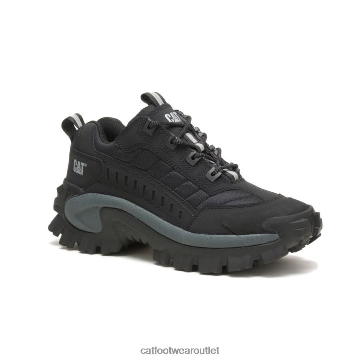 Men Caterpillar Intruder Shoe Black/Dark Shadow 8FHTR129 | Casual Chunky Sneakers