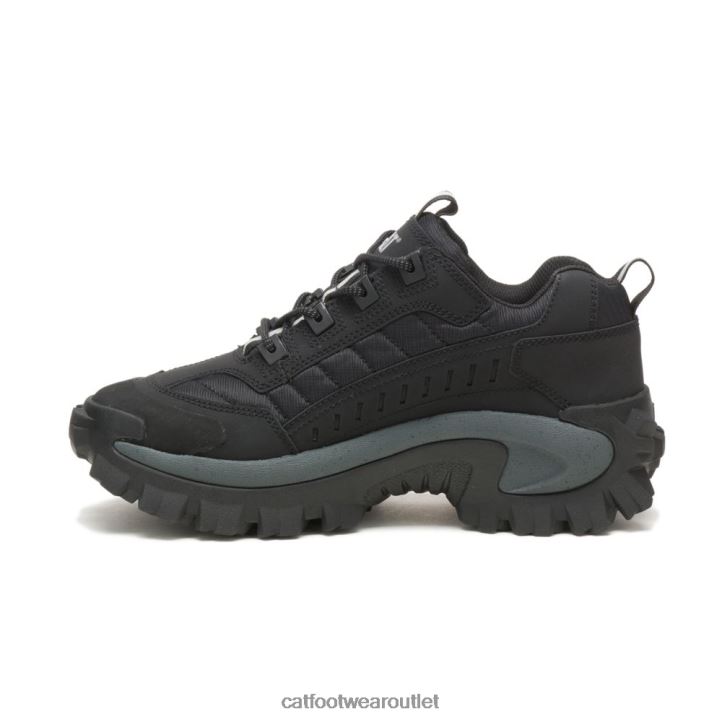 Men Caterpillar Intruder Shoe Black/Dark Shadow 8FHTR129 | Casual Chunky Sneakers