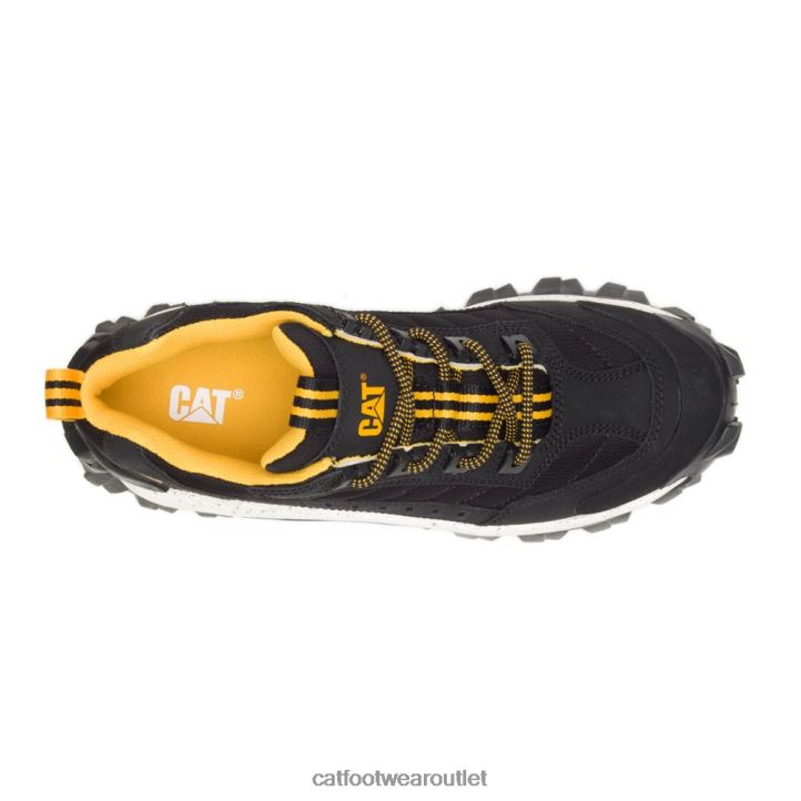 Men Caterpillar Intruder Shoe Black/White 8FHTR130 | Casual Chunky Sneakers