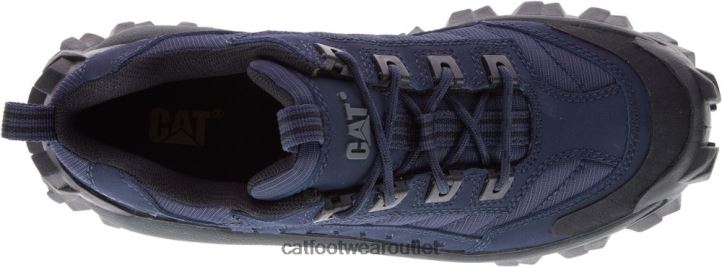 Men Caterpillar Intruder Shoe Blue Nights 8FHTR133 | Casual Chunky Sneakers