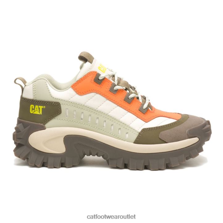 Men Caterpillar Intruder Shoe Moss Grey/Oriole 8FHTR138 | Casual Chunky Sneakers