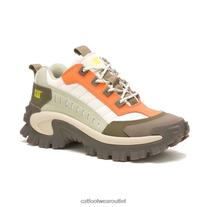 Men Caterpillar Intruder Shoe Moss Grey/Oriole 8FHTR138 | Casual Chunky Sneakers