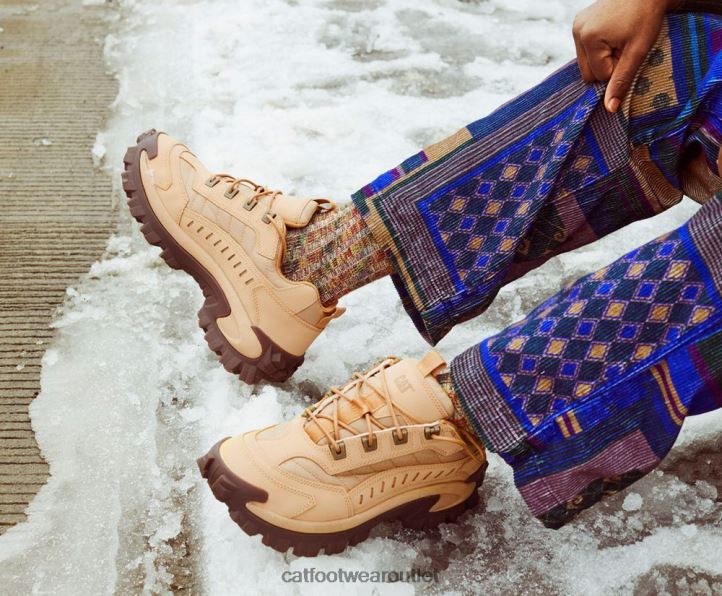 Men Caterpillar Intruder Shoe Taffy 8FHTR139 | Casual Chunky Sneakers