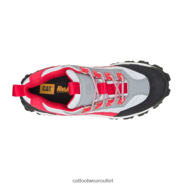 Men Caterpillar Intruder Shoe Tomato/Wild Dove 8FHTR135 | Casual Chunky Sneakers