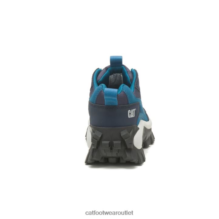 Men Caterpillar Intruder Shoe Total Eclipse/Moroccan Blue 8FHTR136 | Casual Chunky Sneakers