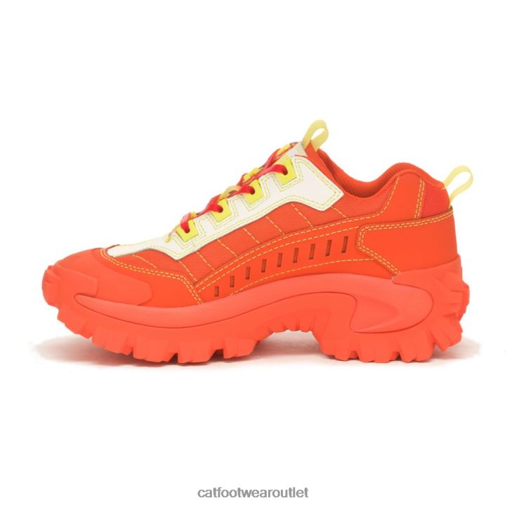 Men Caterpillar Intruder Supercharged Shoe Scarlet Ibis 8FHTR119 | Casual Chunky Sneakers