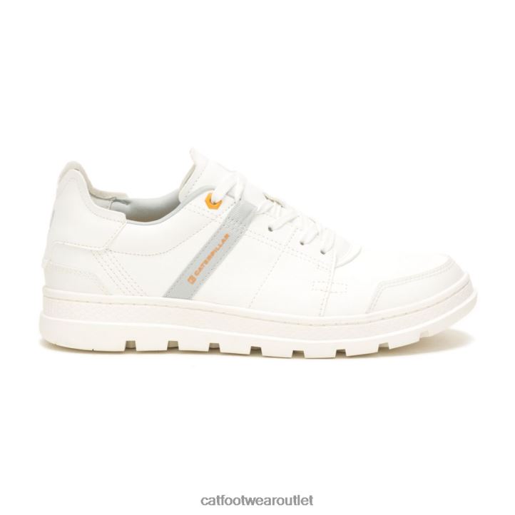 Men Caterpillar Cite Low Sneaker Bright White 8FHTR166 | Casual Shoes