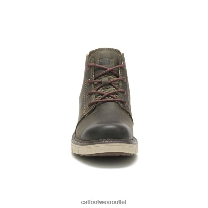 Men Caterpillar Covert Mid Waterproof Boot Olive Night 8FHTR195 | Waterproof