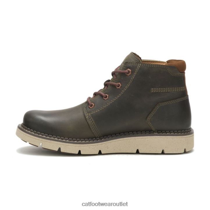Men Caterpillar Covert Mid Waterproof Boot Olive Night 8FHTR195 | Waterproof