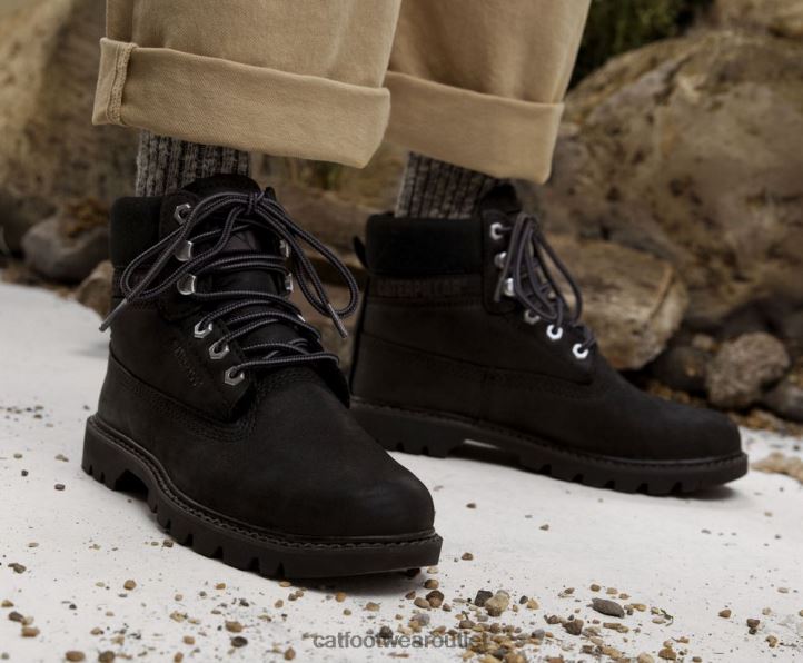 Men Caterpillar Ecolorado Waterproof Boot Black 8FHTR200 | Waterproof