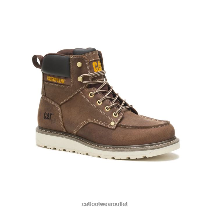 Men Caterpillar Calibrate Work Boot Khaki 8FHTR43 | Work Boots