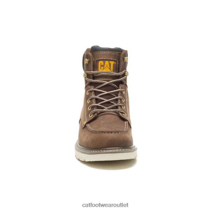 Men Caterpillar Calibrate Work Boot Khaki 8FHTR43 | Work Boots