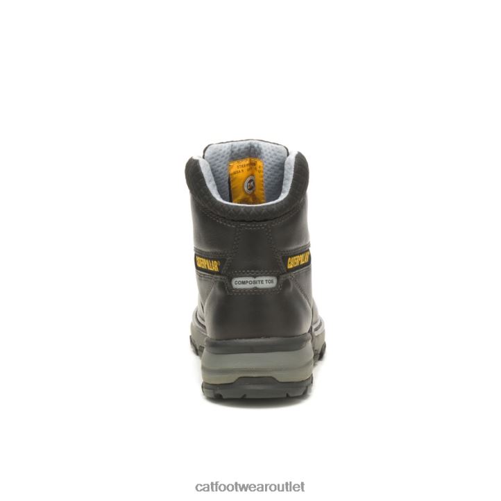 Men Caterpillar Excavator Superlite Cool Carbon Composite Toe Work Boot Black 8FHTR48 | Work Boots