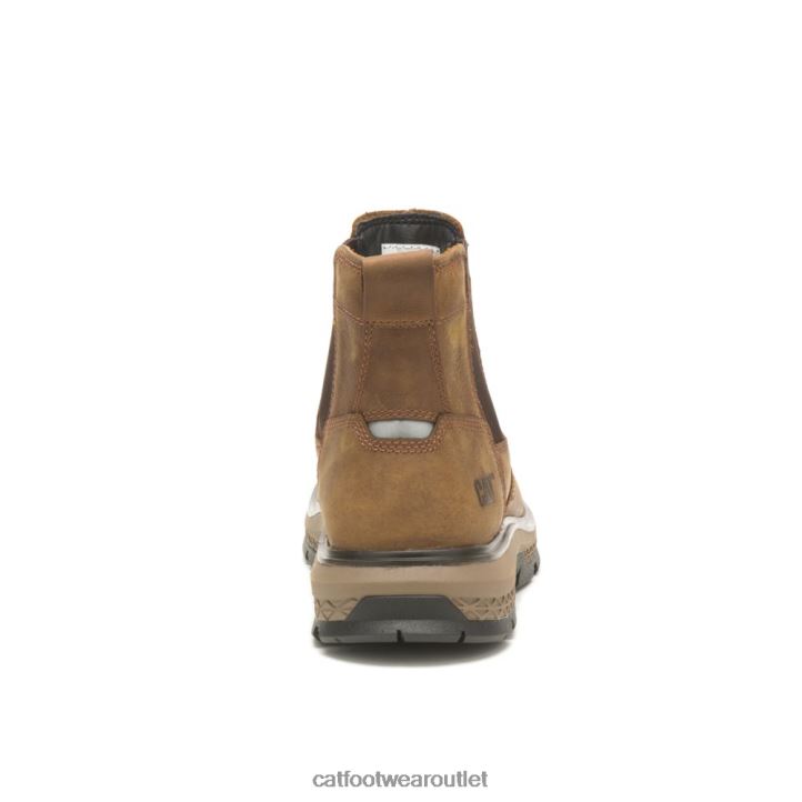 Men Caterpillar Exposition Chelsea Work Boot Pyramid 8FHTR34 | Work Boots