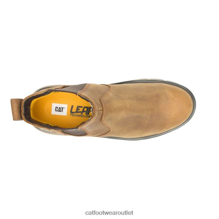 Men Caterpillar Exposition Chelsea Work Boot Pyramid 8FHTR34 | Work Boots