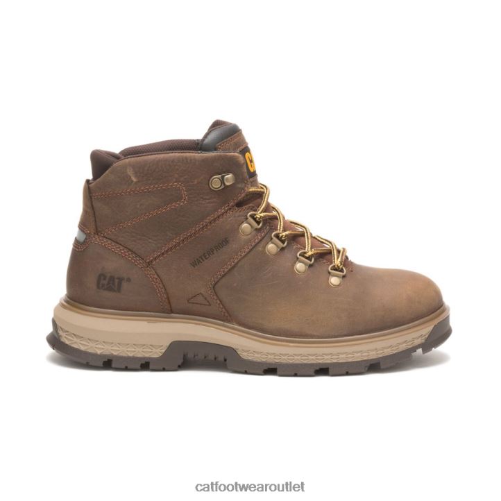 Men Caterpillar Exposition Hiker Waterproof Work Boot Pyramid 8FHTR46 | Work Boots