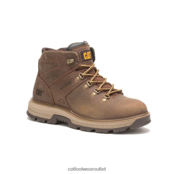 Men Caterpillar Exposition Hiker Waterproof Work Boot Pyramid 8FHTR46 | Work Boots