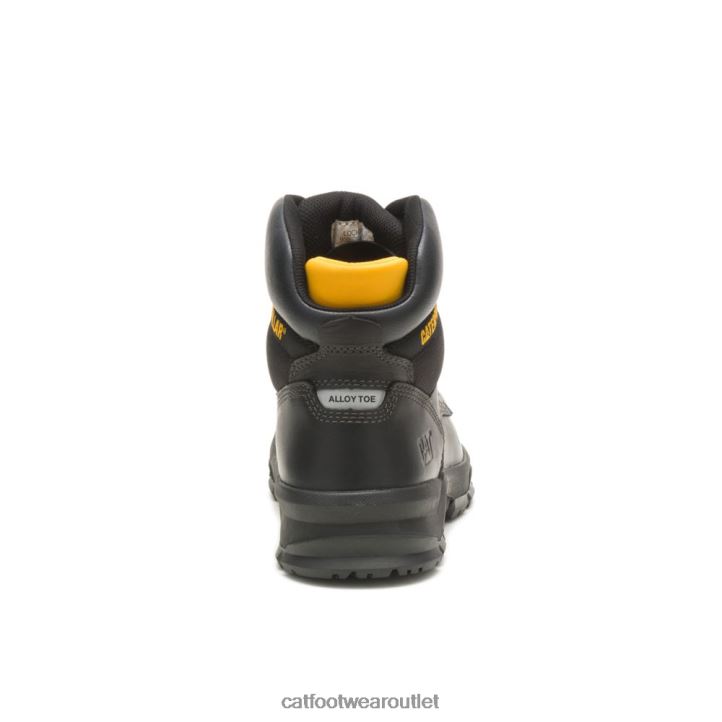 Men Caterpillar Mobilize Alloy Toe Work Boot Black 8FHTR55 | Work Boots
