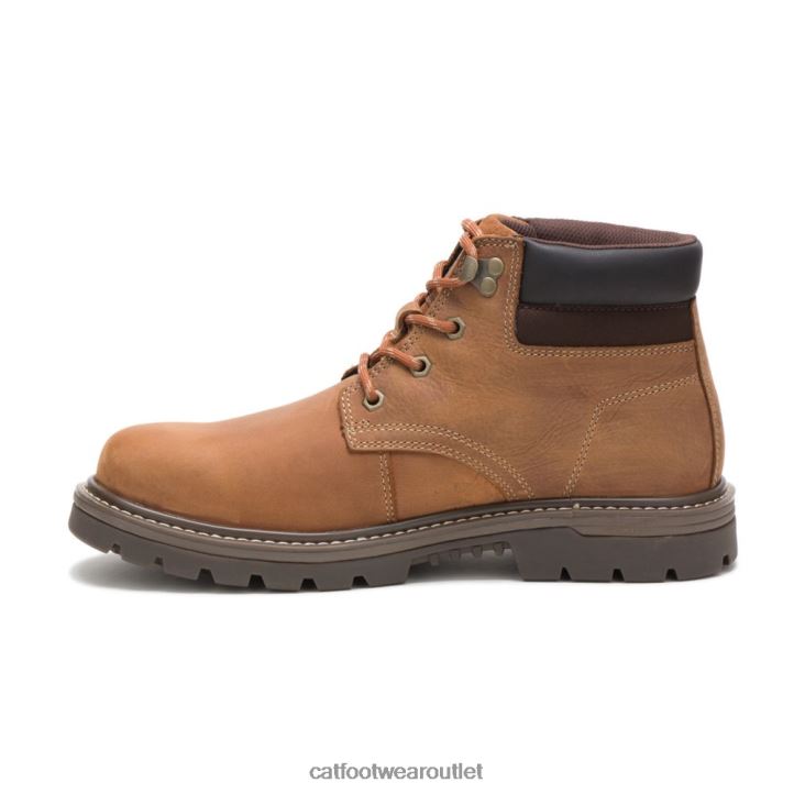 Men Caterpillar Outbase Waterproof Work Boot Brown 8FHTR35 | Work Boots
