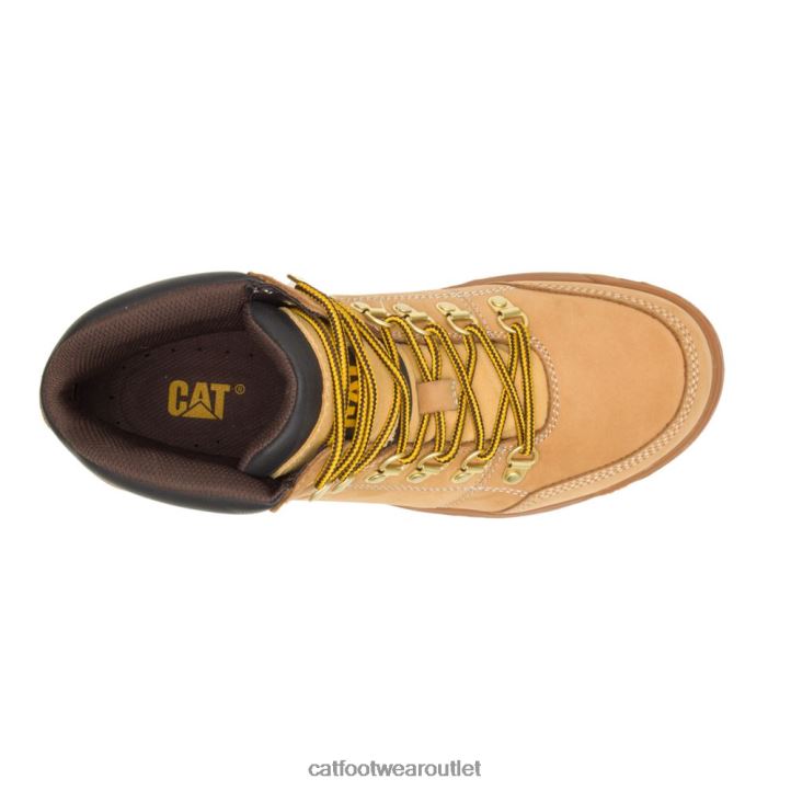 Men Caterpillar Outline Work Boot Honey Reset 8FHTR41 | Work Boots