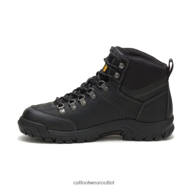 Men Caterpillar Threshold Waterproof Work Boot Black 8FHTR9 | Work Boots