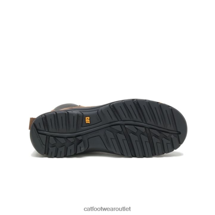 Men Caterpillar Wheelbase Steel Toe Work Boot Clay 8FHTR25 | Work Boots