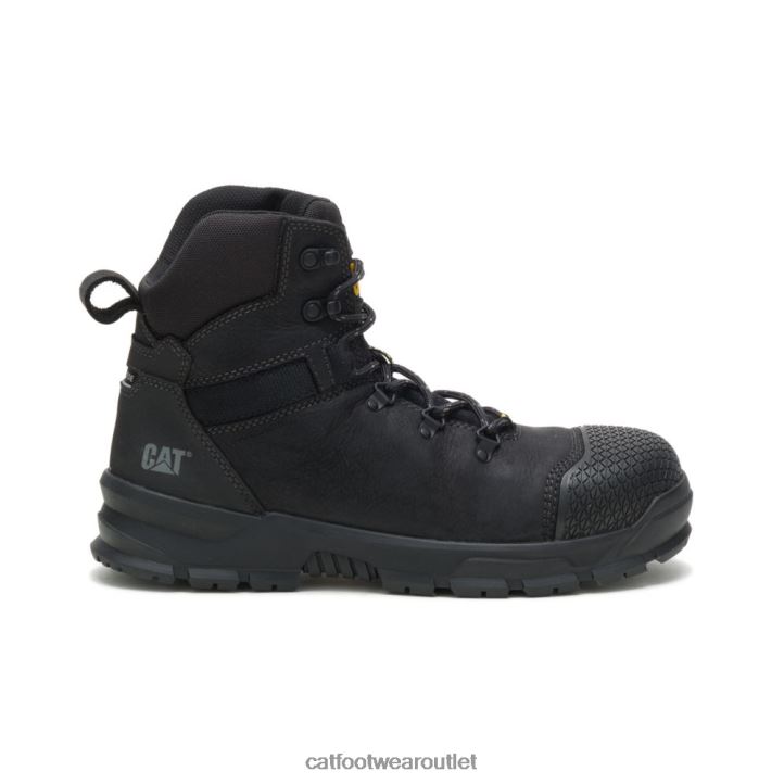 Men Caterpillar X Accomplice Waterproof Steel Toe Work Boot Black 8FHTR22 | Work Boots