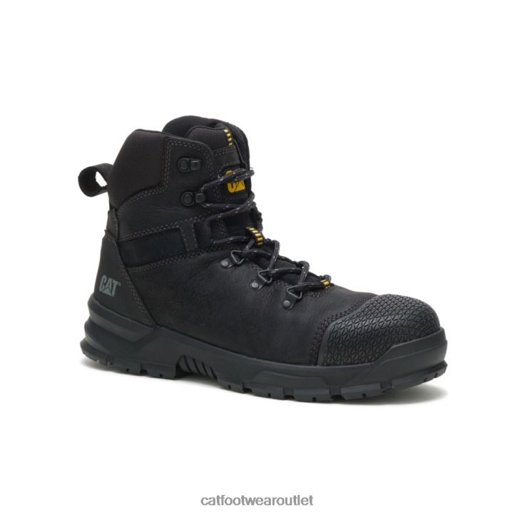 Men Caterpillar X Accomplice Waterproof Steel Toe Work Boot Black 8FHTR22 | Work Boots
