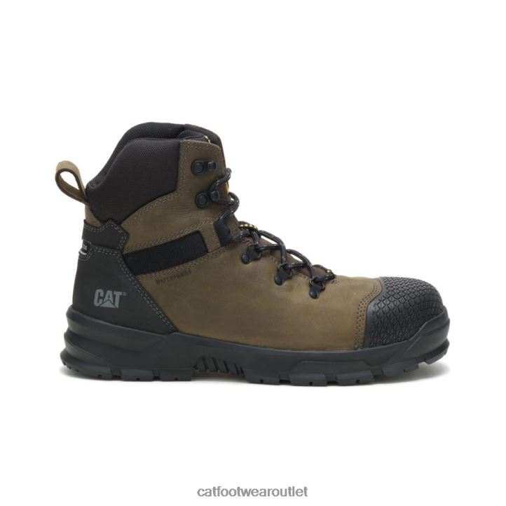 Men Caterpillar X Accomplice Waterproof Steel Toe Work Boot Boulder 8FHTR21 | Work Boots
