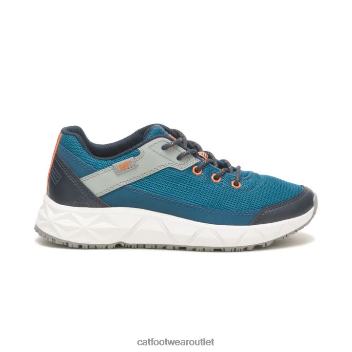 Men Caterpillar Prorush Speed Fx Shoe Moroccan Blue/Wild Dove 8FHTR105 | Work Shoes