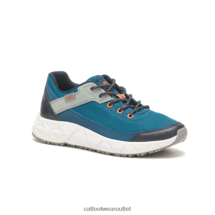 Men Caterpillar Prorush Speed Fx Shoe Moroccan Blue/Wild Dove 8FHTR105 | Work Shoes