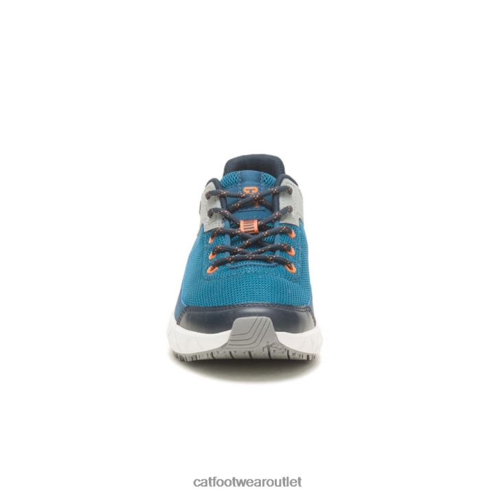 Men Caterpillar Prorush Speed Fx Shoe Moroccan Blue/Wild Dove 8FHTR105 | Work Shoes
