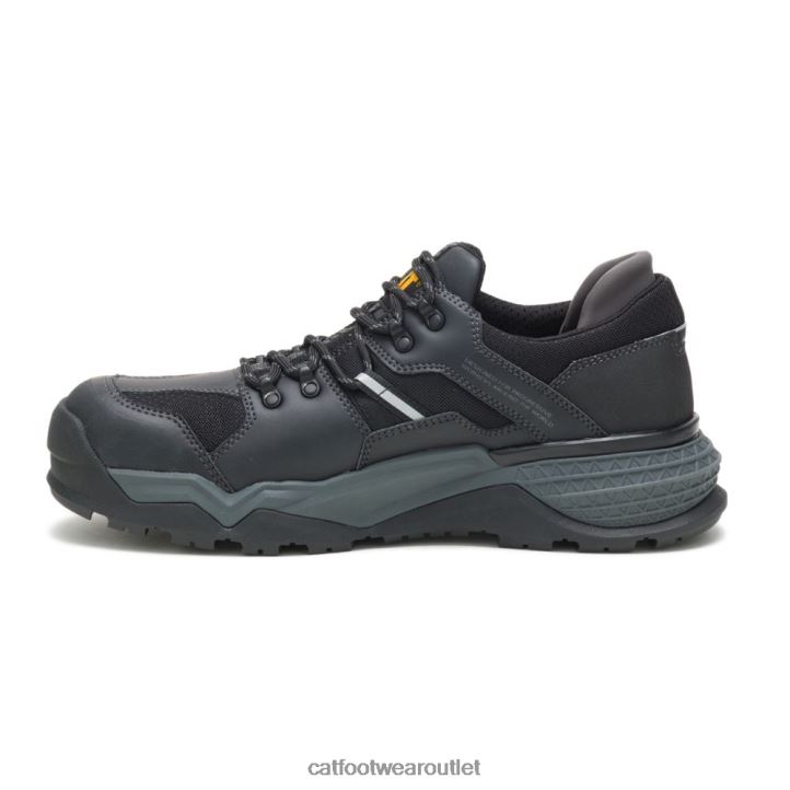 Men Caterpillar Provoke Lo Waterproof Alloy Toe Work Shoe Black 8FHTR107 | Work Shoes