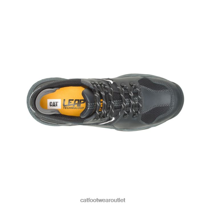 Men Caterpillar Provoke Lo Waterproof Alloy Toe Work Shoe Black 8FHTR107 | Work Shoes