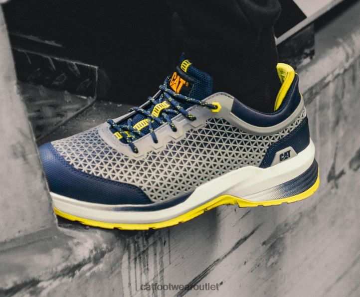 Men Caterpillar Streamline 2.0 Composite Toe Work Shoe Midnight/Wild Dove 8FHTR97 | Work Shoes