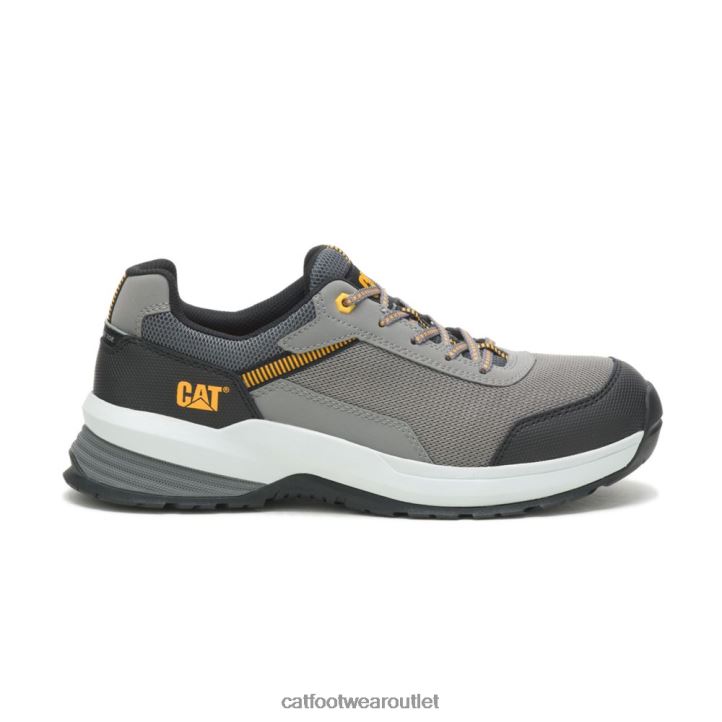 Men Caterpillar Streamline 2.0 Mesh Composite Toe Work Shoe Medium Charcoal 8FHTR92 | Work Shoes