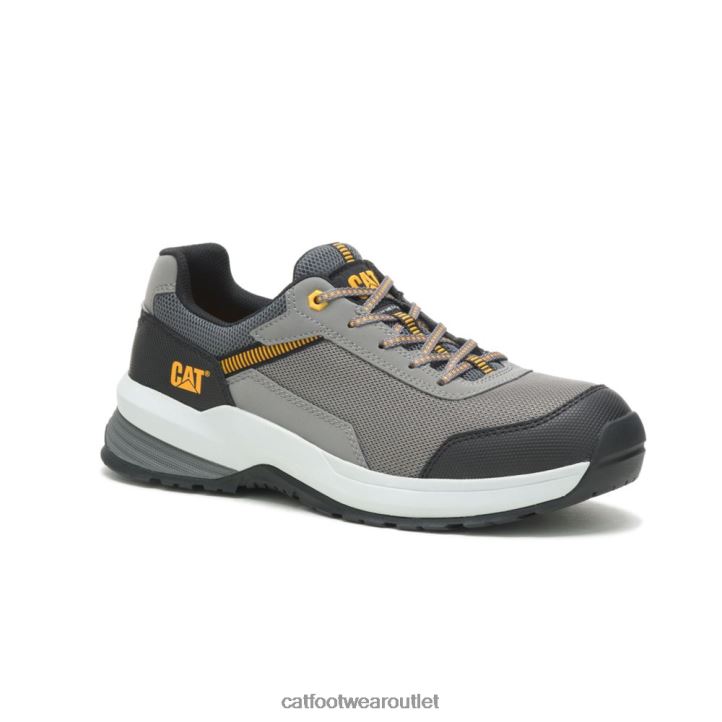 Men Caterpillar Streamline 2.0 Mesh Composite Toe Work Shoe Medium Charcoal 8FHTR92 | Work Shoes